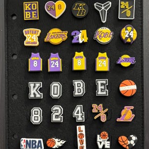 Basketball Shoe Charms | KB 8 24 | Sports | 30 Piece Set