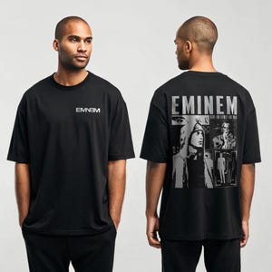 1990's EMINEM Vintage Original Hip-hop Rap Tee Concert Tour 1990's EMINEM Vintage Original Hip-hop Rap Tee Concert Tour