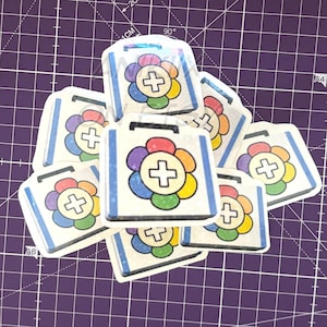 Dandy’s World Medkit Holographic Star Sticker