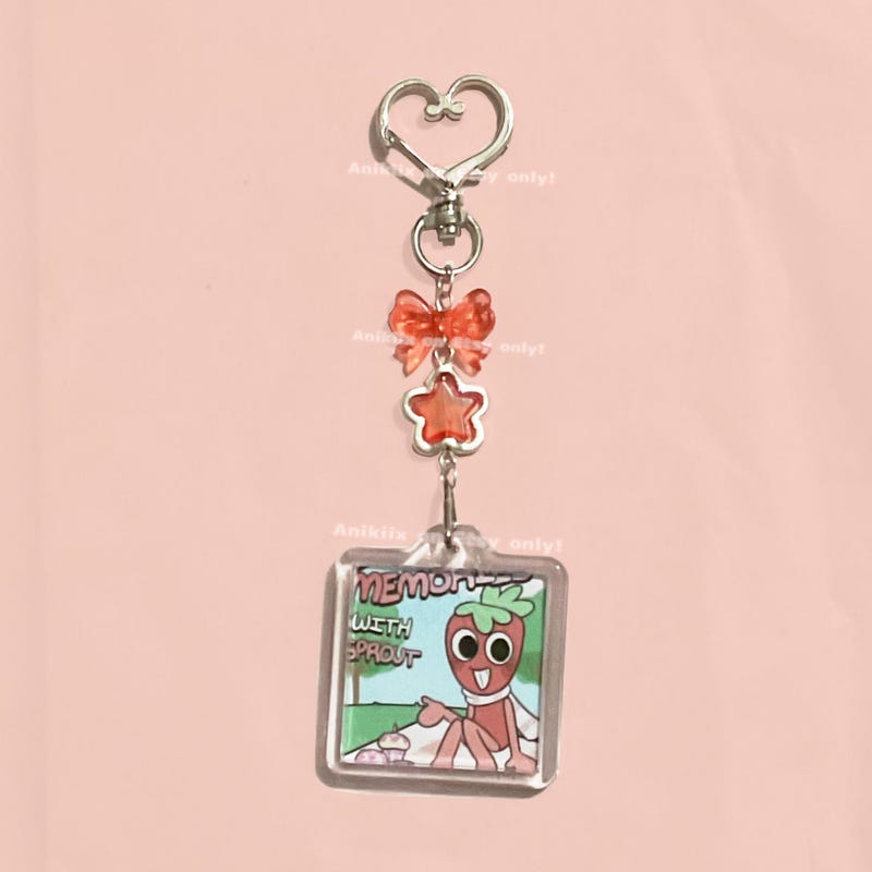 Sprout Keychain - Etsy