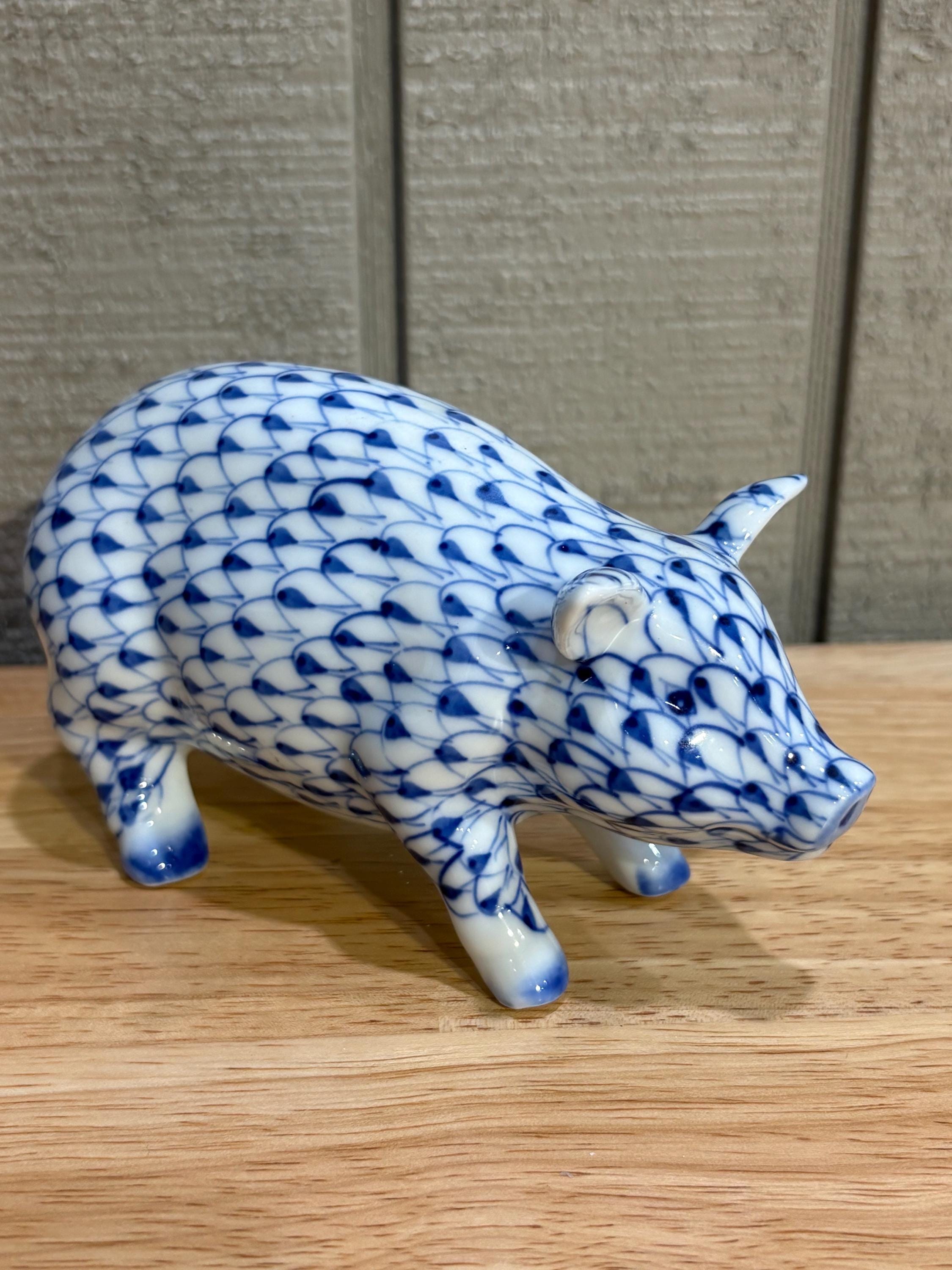 Vintage Antique Pig - Etsy