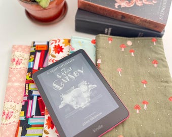 Kindle Padded Sleeve | eReader Protective Pouch | Compatible with Kindle Basic, Paperwhite, Oasis, Scribe, Colorsoft, Kobo and Nook Models