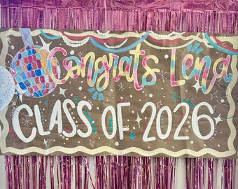 Professional Custom Hand-Painted Banner
