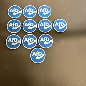 Chips para carritos de compra - Alternativa para Alemania - AfD - 10 chips para carritos de compra