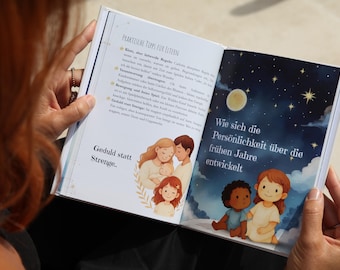 Regalo personalizado para bebé, regalo de bautizo, libro infantil personalizado, regalo para niños pequeños, libro de carta natal astrológica personalizado.