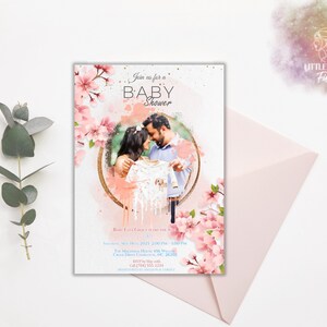 Tarjetas de invitación para baby shower de niña, tarjeta para niña, tarjeta de invitación personalizada, tarjeta de baby shower personalizada, tarjetas para baby shower de niño