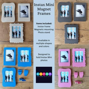 Instax Mini Frame (magnet & photo stand - 2 in 1)
