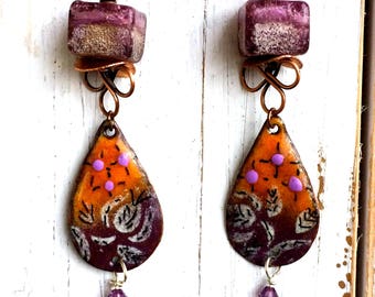 Salted Autumn Earrings