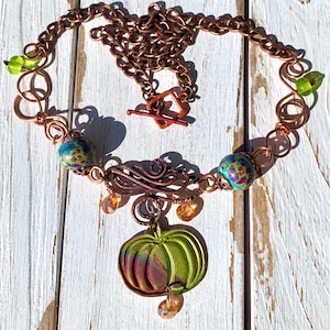 Pumpkin Spice Necklace