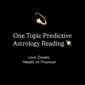 ワントピック予測占星術リーディング