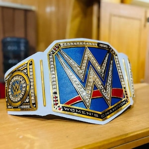 New Women Smackdown Championship Belt Replica Title 2MM Brass Adult Size, Custom Belt, High Quality, Premium Handmade Belt
