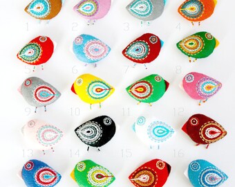 50 felt bird ornament wholesale