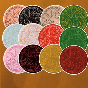 Targaryen Sigil Sticker + Magnet