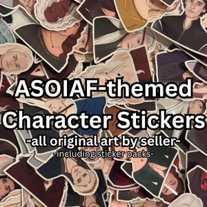 ASOIAF-themed Character Stickers
