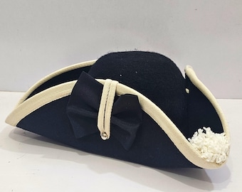 Tricorn Hut Napoleon Admiral Unabhängigkeitskrieg Kokarde Hut