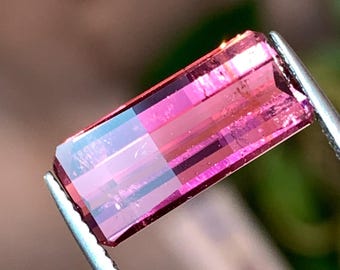 5.41 Ct Brazil Custom Fancy Cut Natural Rubellite Tourmaline Good Luster