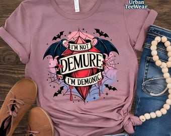 Gothic Demonic Bat T-Shirt: Witchy Vampire Alt Horror Tee