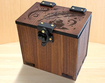 Lorcana Deck Box — Ink, 100+ Cards, Dice Tray
