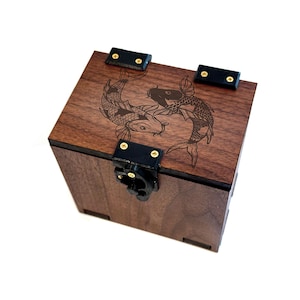 Deck Box MTG: Dandân Forgetful Fish Theme, 100+ Cards, Dice Tray, Magic The Gathering (No AI)