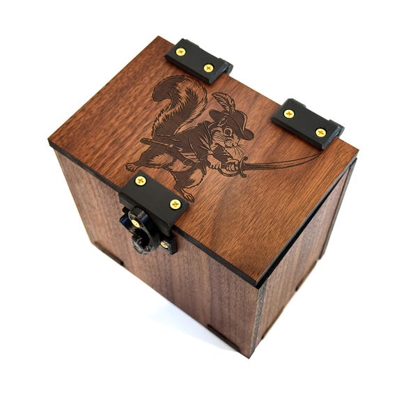 Squirrel Rogue MTG Deck Box: 100+ Cards, Dice Tray, Commander, EDH,  Bloomburrow - Etsy