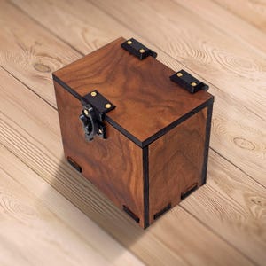 Wooden MTG Commander Deck Box