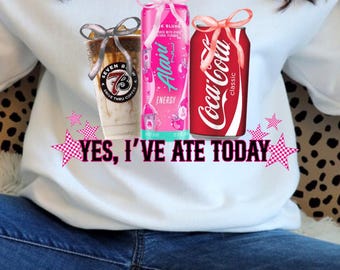 Sí, hoy comí (descarga digital PNG)