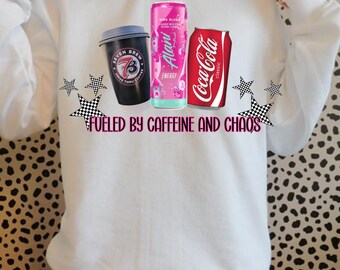 Movido a cafeína e caos png DOWNLOAD DIGITAL