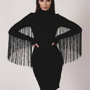 Maddy Euphoria Black Dress - Etsy Denmark