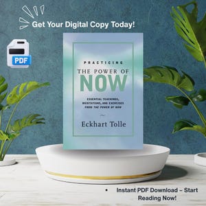 The Power of Now Summary PDF – Eckhart Tolle Mindfulness Guide, Presence Workbook