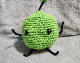 Groene Junimo - gehaakte pluche