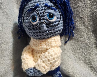 Blue Sweatered Emotion – gehaakt pluche