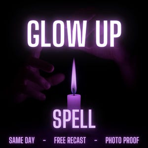 Glow Up Spell: Same Day Beauty Ritual, Radiance Boost (PDF)
