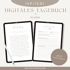Diario digitale IVF e ICSI: il tuo pianificatore personale per il percorso verso la genitorialità/ Tedesco
