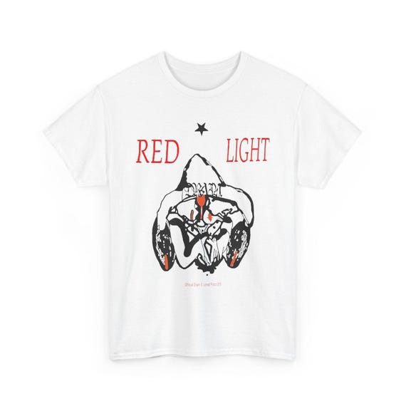 Copy of Copy of REDLIGHT DRAIN TEE - Bladee, Drain Gang Free