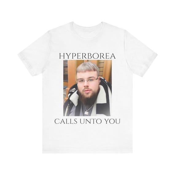 JOEYY HYPERBOREA TEE - sam hyde, joeyy, 1team, shed theory, smokedope2016, try 4chan