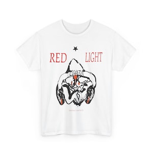 Copy of REDLIGHT DRAIN TEE - Bladee, drain gang free thaiboy say it twicee
