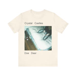 CRYSTAL CASTLES doe deer t shirt - Alice Glass, Edith Frances, Crim3s