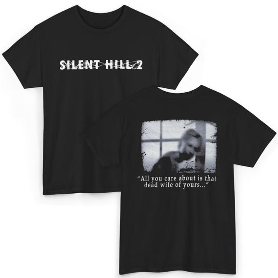 サイレントヒル2 Tシャツ | ホラーゲームの名言Tシャツ - Etsy 日本