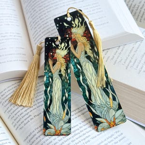 Stained Glass Fantasy Bookmark - Aluminum High Quality - Aelin Galathynius TOG