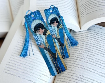 Stained Glass Prince Dorian Bookmark - Fantasty Art