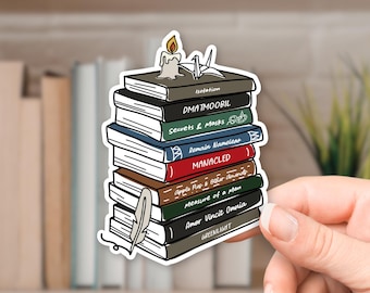 Dramione Sticker: Draco Hermione Romance FanFiction - Waterproof Vinyl Decal