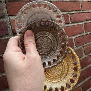 small metal Dish, Saucer Copper, gold silver color Ring Holder Jewelry Organizer Trays Multi-Functional Key Earring Bracelet  plastic free
