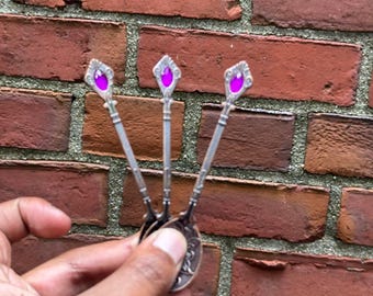 Plating Spoons, Set of 3, Teaspoons 4-inches