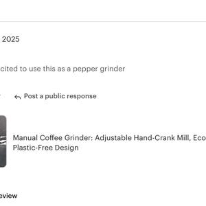 Manual Coffee Grinder – Adjustable Hand-Crank Mill | Eco-Friendly, Plastic-Free | Best Coffee Grinder for Espresso, French Press & Pour Over image 16