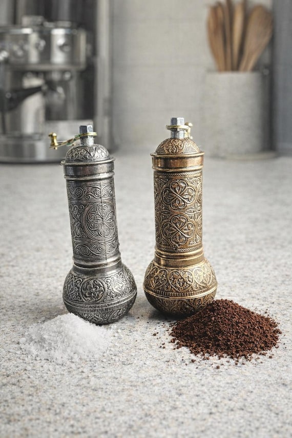 Manual Coffee Grinder – Adjustable Hand-Crank Mill | Eco-Friendly, Plastic-Free | Best Coffee Grinder for Espresso, French Press & Pour Over