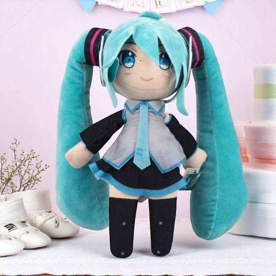 Furyu Hatsune Miku MOCHIPICO Plush Toy – Love Blazer Smiling Ver. – 5.9″ Cute Collectible Anime Stuffed Doll
