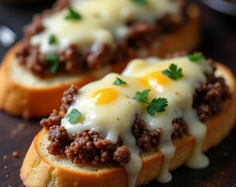 eBook mit Rezept für hausgemachtes Käse-Knoblauchbrot | Low-Carb-Keto-Wohlfühlessen | Einfaches Keto-Abendessen (PDF)