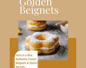 Vanille-Beignet-Genuss: Authentisches französisches Beignet-Rezept als E-Book (PDF-Sofort-Download)