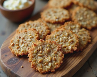 Keto-Samencracker-Rezept | Glutenfreier, kohlenhydratarmer und proteinreicher Snack