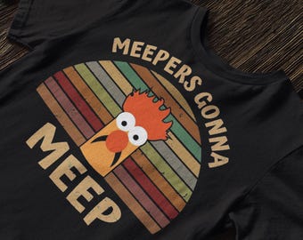 Beaker Muppet Meepers Gonna Meep Vintage T Shirt